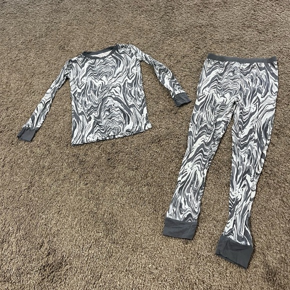 Little Sleepies Gray Marble Swirl - Picture 3 of 6